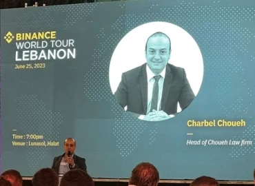 Choueh Law Firm Takes the Stage at Binance World Tour Lebanon