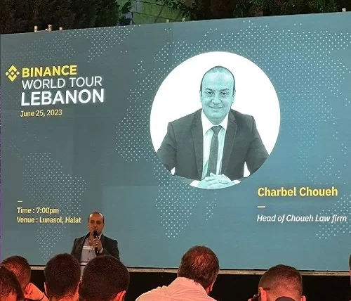 Choueh Law Firm Takes the Stage at Binance World Tour Lebanon