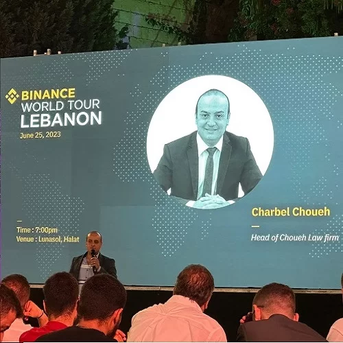 Choueh Law Firm Takes the Stage at Binance World Tour Lebanon